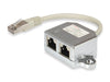 EAN 4015867206829 - Equip 127608 divisor de red Plata imagen 1