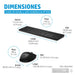 EAN 0196188141755 - HP 650 Wireless Keyboard and Mouse Combo Black teclado Ratón incluido Hogar RF inalámbrico Negro imagen 3