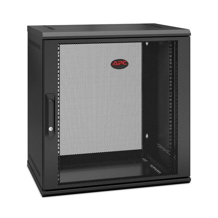 Apc Netshelter Wx 12u Single Hinged Wall-Mount Enclosure 400mm Deep Bastidor De Pared Negro