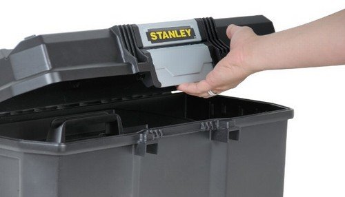 EAN 3253561975103 - Stanley 1-97-510 pieza pequeña y caja de herramientas Negro imagen 3
