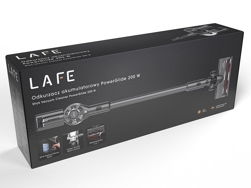 EAN 5907512874943 - Lafe LAFODK47531 aspiradora de pie y escoba eléctrica Aspiradora escoba Batería Secar Ciclónico Sin bolsa imagen 17