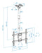 EAN 8433281014787 - TooQ LPCE1175TSLI-B soporte para TV 190,5 cm (75") imagen 8