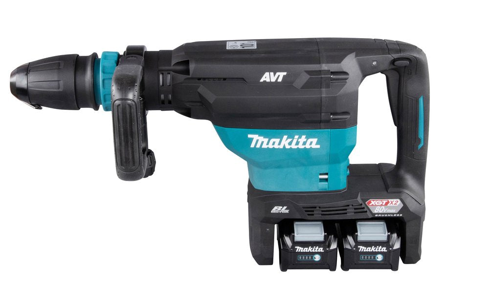 Makita Martillo De Demolición Inalámbrico Hm002gz03 Xgt, Sds-Max, 80 Voltios (2x40v), Hm002gz03