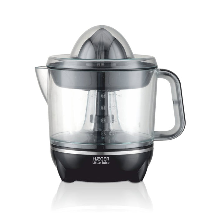 EAN 5608475014864 - Haeger CJ-025.006A exprimidor Licuadora centrífuga 25 W Negro imagen 1