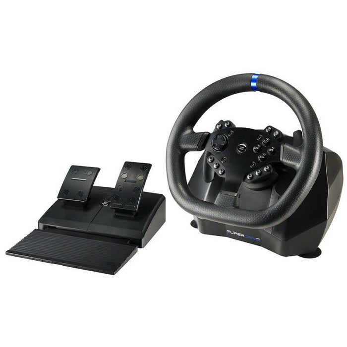 EAN 3701221702571 - Subsonic SA5640-NG mando y volante Negro Volante + Pedales PC, PlayStation 4, Xbox One, Xbox One S, Xbox  imagen 1