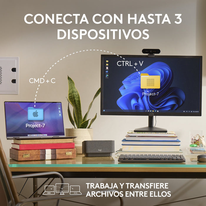 EAN 5099206111745 - Logitech 910-006930 ratón Oficina mano derecha RF Wireless + Bluetooth Laser 8000 DPI imagen 17