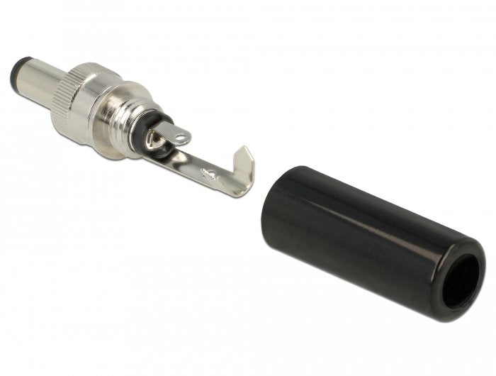Delock 89916 Conector Dc 5,5 X 2,5 Mm Con 12,0 Mm De Longitud Macho Soldadura Versión