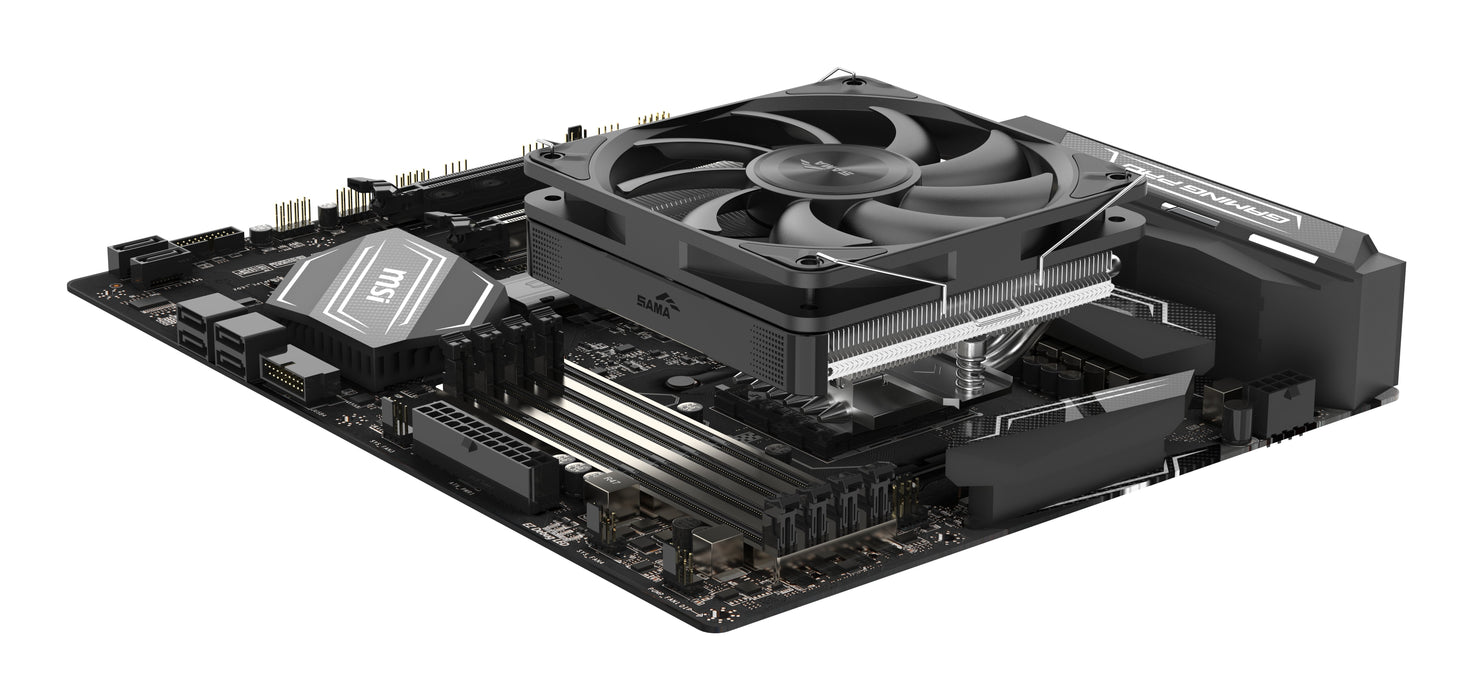 Sama U60 Cpu Lã¼fter Low Profile Argb 120mm Retail