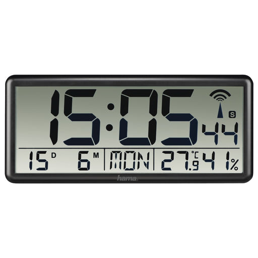 EAN 4047443445452 - Hama Jumbo Reloj digital Rectángulo Negro imagen 1