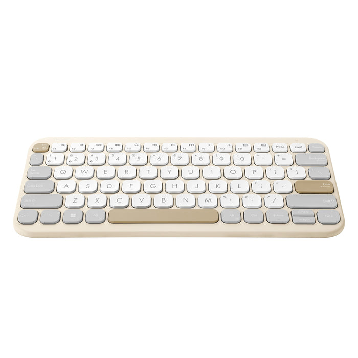 Teclado Inalámbrico Asus Marshmallow Kw100 Beige