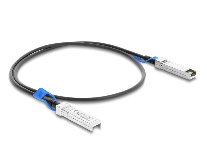 Delock Twinax Cable Sfp28 Conector Macho A Sfp28 Conector Macho 25 Gbps 1 M