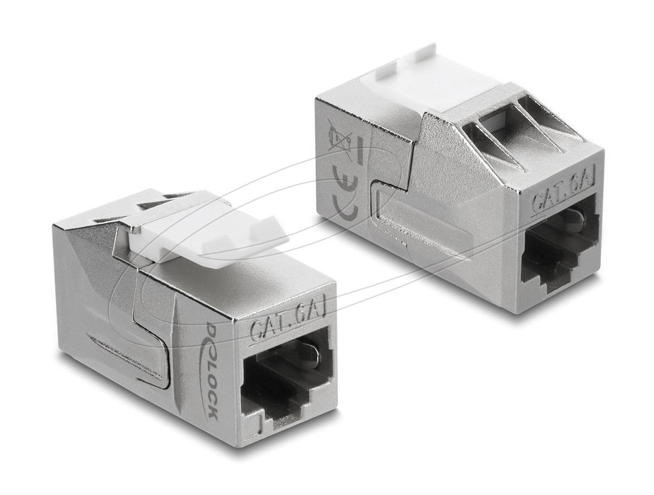 Keystone Modul Kupplung Rj45 Buchse Zu Rj45 Buchse Cat.6a Geschirmt