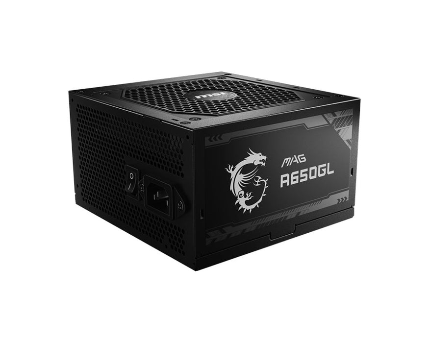 EAN 4711377084277 - MSI MAG A650GL unidad de fuente de alimentación 650 W 20+4 pin ATX ATX Negro imagen 3