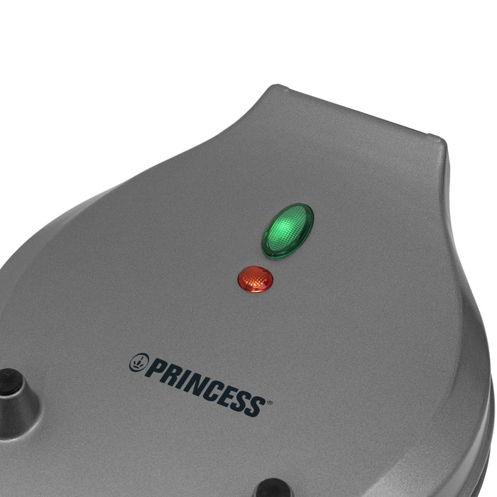 Princess 132465 Plancha Para Gofres De Burbujas, Potencia 700 W, 1 Gofre Belga, Negro