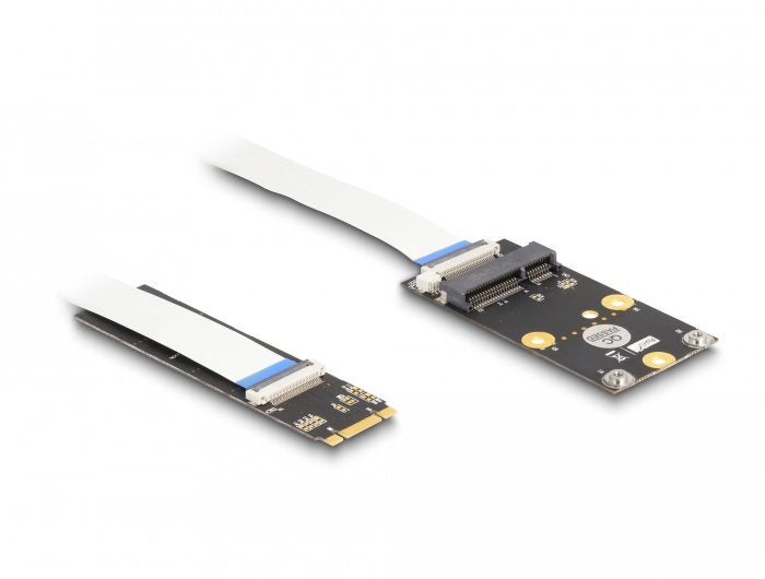 Konverter M.2 Key B+M Stecker Zu 1 X Mini Pcie Slot Half Size   Full Size Mit Flexiblem Cable