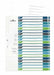 EAN 4005546735139 - Durable 679727 lengüeta de índice Separador en blanco con pestaña Polipropileno (PP) Multicolor imagen 3