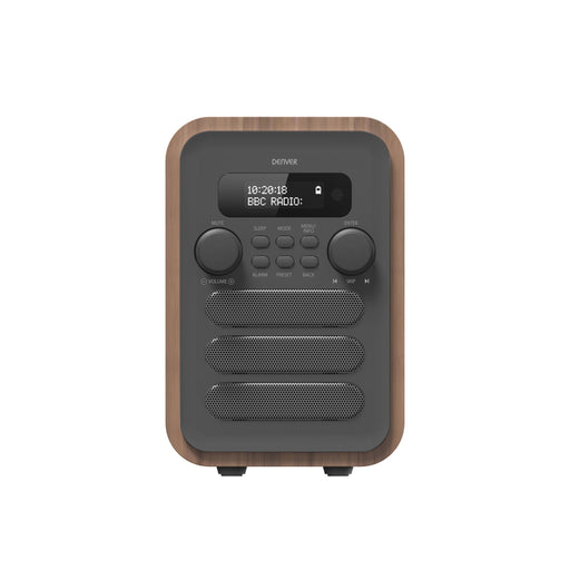 EAN 5706751052453 - Denver DAB-48GREY Personal Digital Gris, Madera imagen 2