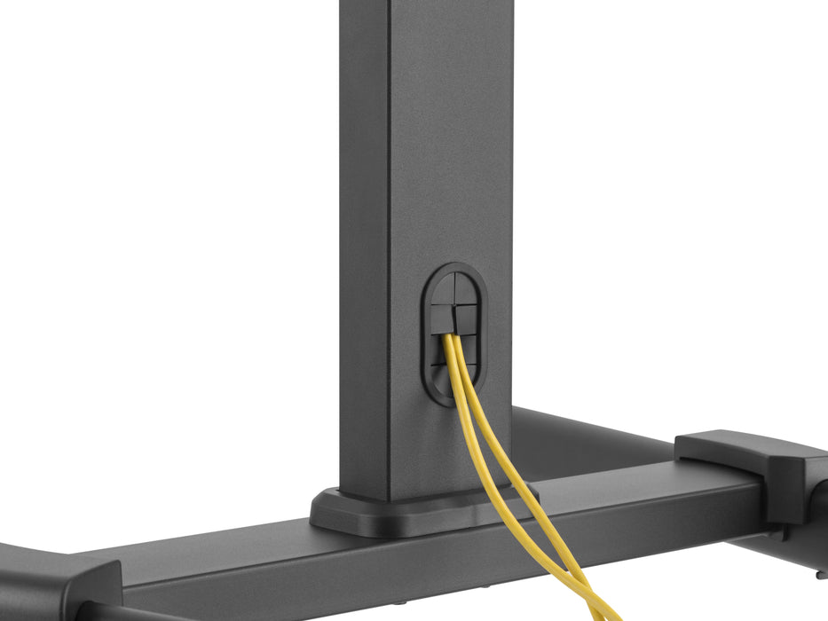 EAN 4015867222966 - Equip 650607 mueble y soporte para dispositivo multimedia Negro Panel plano Carro multimedia imagen 4