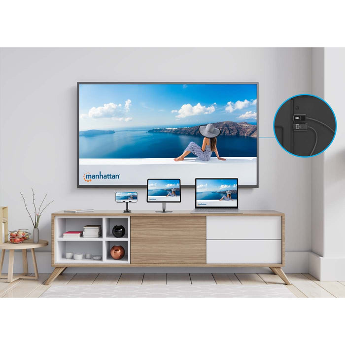 EAN 0766623208420 - Manhattan 208420 extensor audio/video Transmisor y receptor de señales AV imagen 4