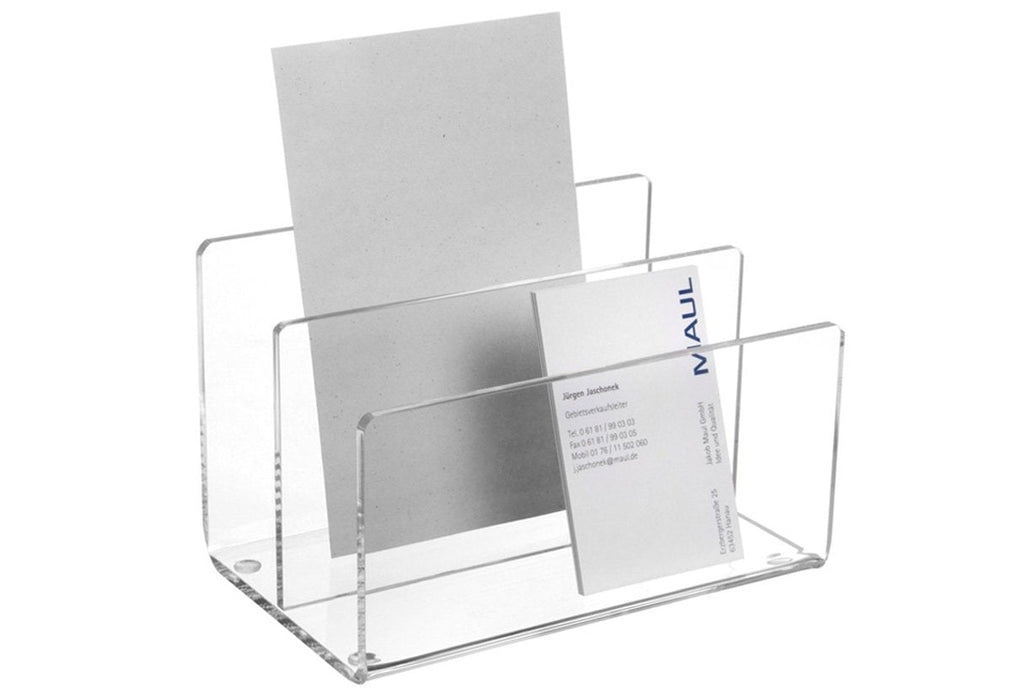 Organizador De Cartas Transparente Como El Cristal