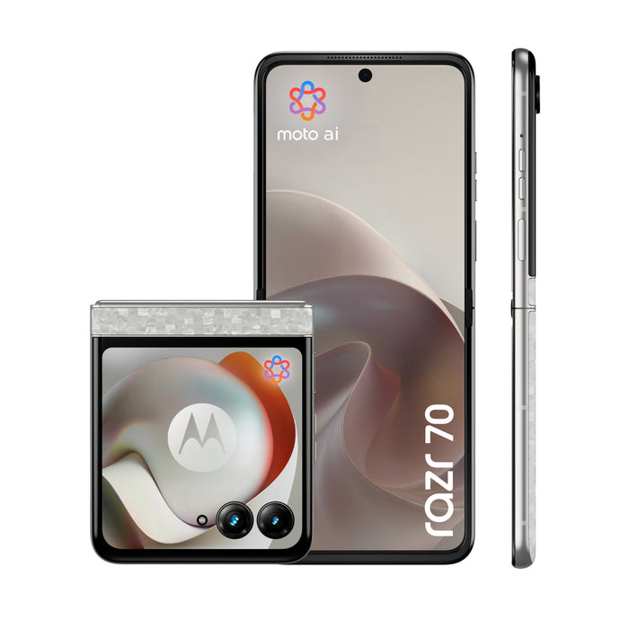 Motorola Razr 70 5g 8gb Ram 256gb - Bright White De