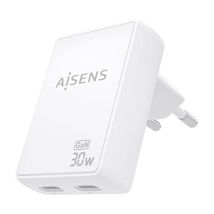 EAN 8435739904176 - AISENS ASCH-30W2P075-W cargador de dispositivo móvil Cámara digital, Teléfono móvil, Portátil, Smartphone imagen 2