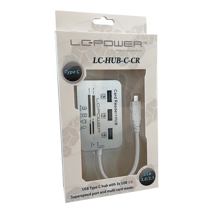 EAN 4260070127793 - LC-Power LC-HUB-C-CR base para portátil y replicador de puertos USB 3.2 Gen 1 (3.1 Gen 1) Type-C imagen 4
