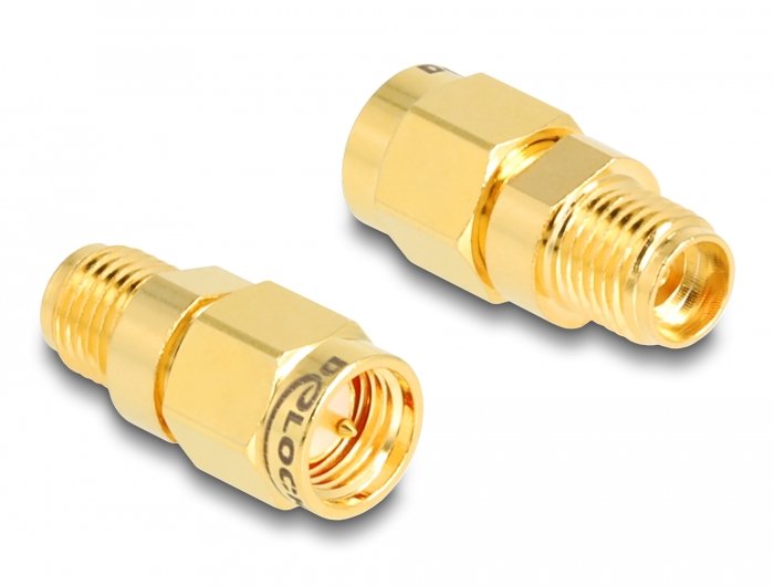 Delock Adaptador Sma Macho A Sma Hembra C6801