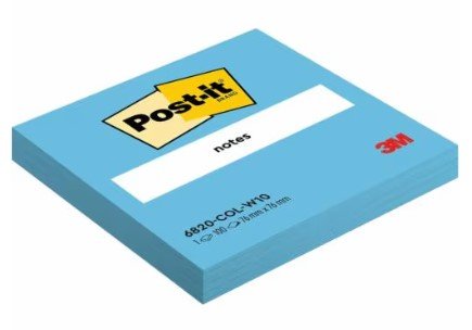 EAN 4046719506446 - Post-It 6820-COL-W10 nota autoadhesiva Plaza Colores surtidos 100 hojas Autoadhesivo imagen 5