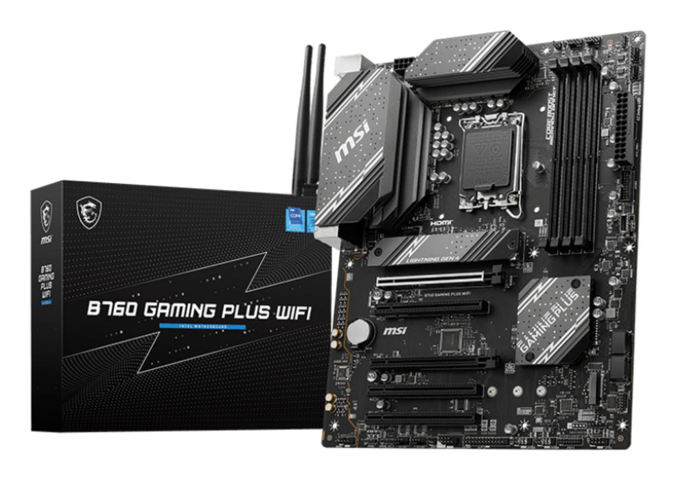 EAN 4711377086561 - MSI B760 GAMING PLUS WIFI placa base Intel B760 LGA 1700 ATX imagen 1