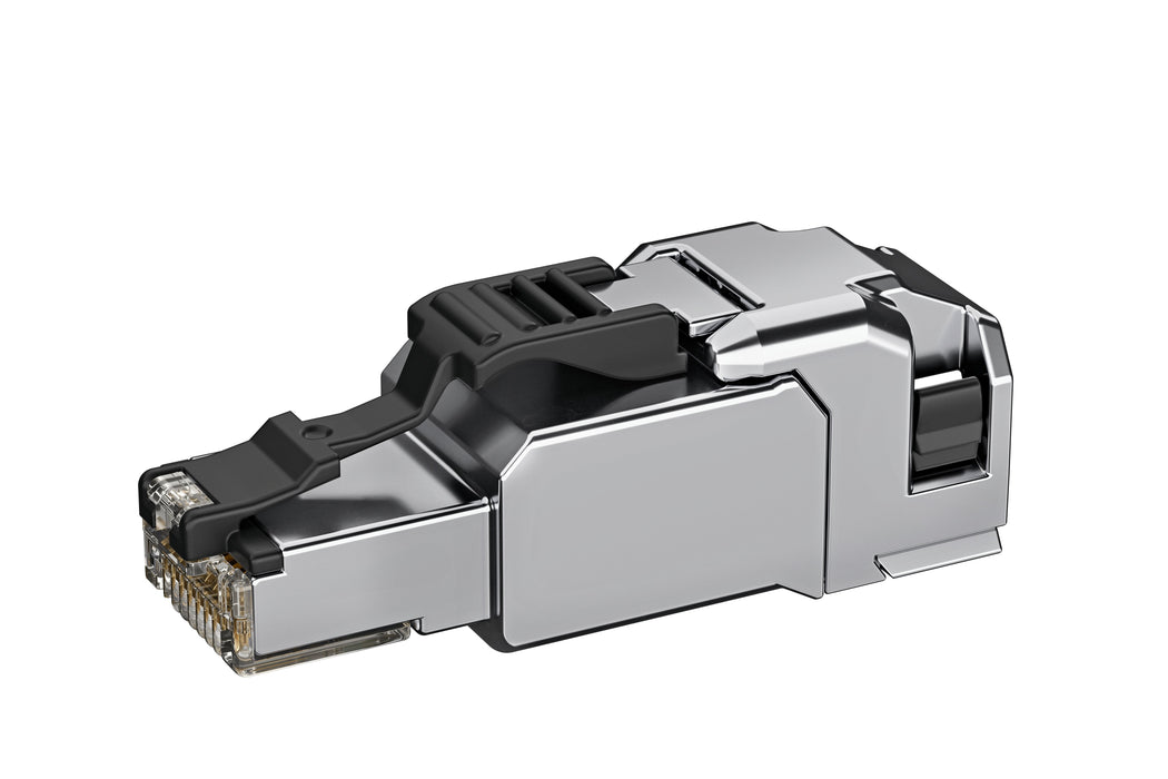 EAN 4018359644000 - Telegärtner 100035951 conector RJ-45 Plata imagen 1