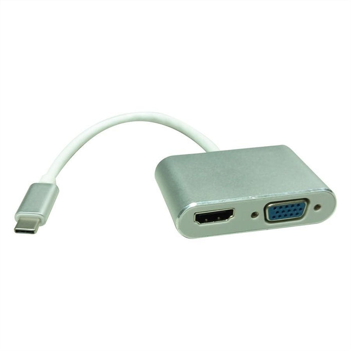 EAN 7611990146017 - ROLINE 12033215 Adaptador gráfico USB Plata imagen 1