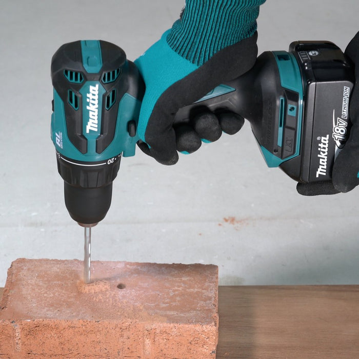 EAN 0197050010247 - Makita DHP490Z destornillador eléctrico y llave de impacto 1900 RPM Azul, Negro imagen 17
