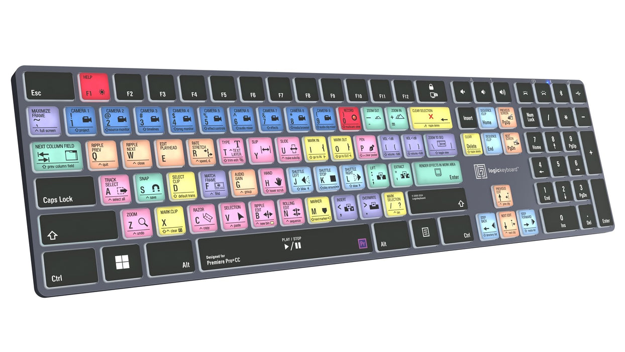 EAN 5707795023256 - Logickeyboard KB-PPROCC-TPC teclado Hogar / Oficina USB + Bluetooth QWERTY Francés Negro imagen 3