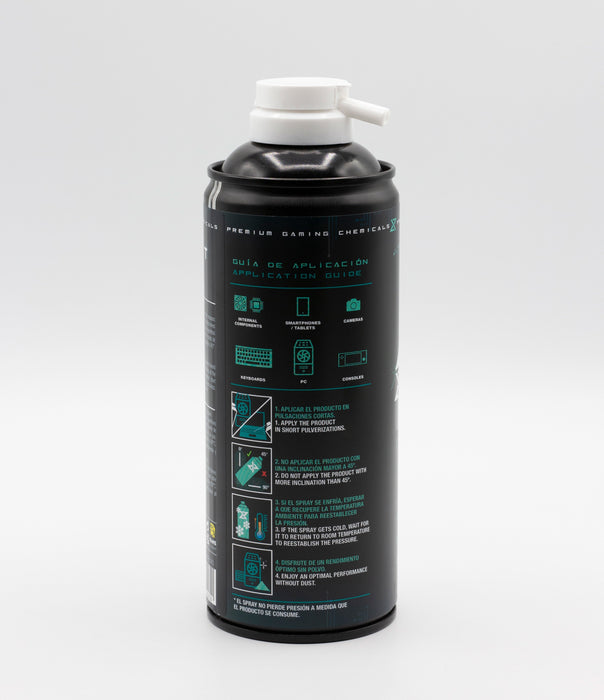 Synctech Ghost Spray De Gas Licuado Eliminador De  Polvo Y Residuos Solidos