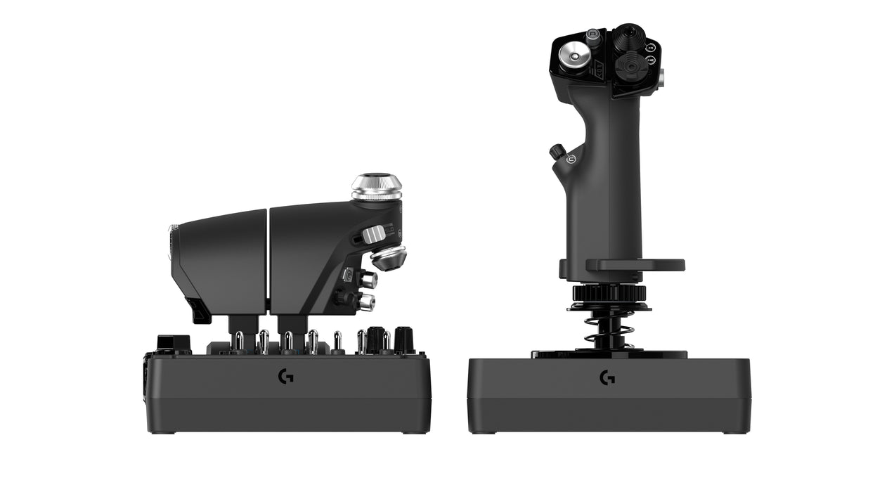 EAN 5099206076778 - Logitech G 945-000059 mando y volante Negro USB 2.0 Simulador de Vuelo Analógico/Digital PC imagen 3