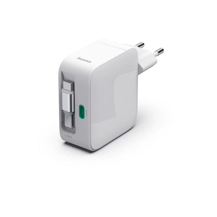 Hama Cargador Inalámbrico 00201956 / Usb-C 30w Blanco