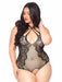 EAN 0714718542003 - Leg Avenue 81551X_00108 conjunto de ropa interior y bodi Negro imagen 3