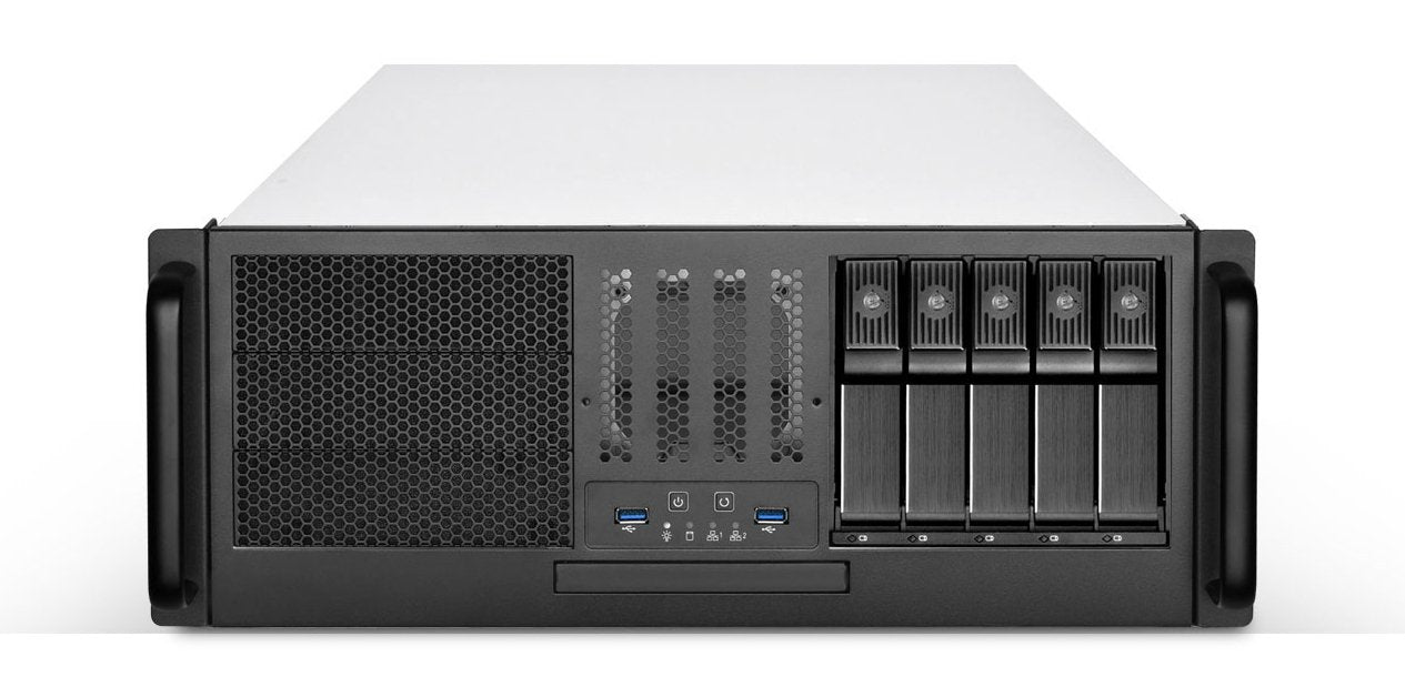EAN 4710007229972 - Silverstone RM41-H08 Estante Negro imagen 2