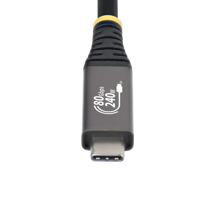 EAN 0065030919777 - StarTech.com CC50CM80GUSB4CABLE cable USB USB4 Gen 4x2 0,5 m USB C imagen 4