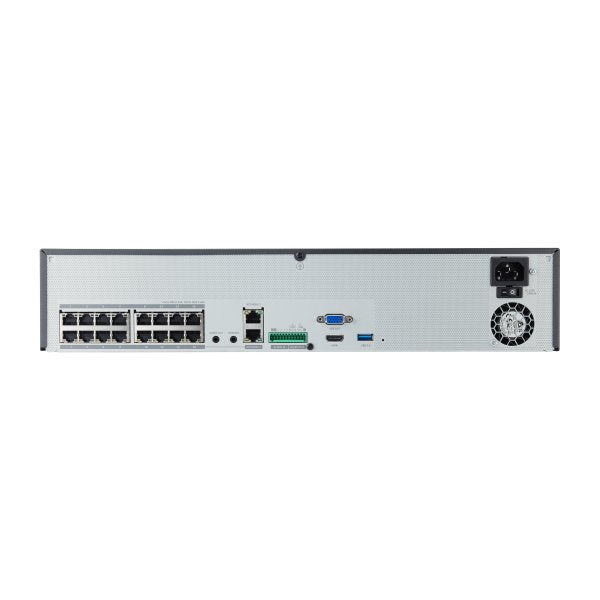EAN 8801089195760 - Hanwha XRN-1620SB1 Grabadore de vídeo en red (NVR) Negro imagen 2