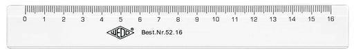 EAN 4003801031460 - Wedo 52 16 cirterio 160 mm Plástico Transparente 1 pieza(s) imagen 1