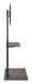 EAN 8435739903650 - AISENS FT86TSE-401 mueble y soporte para dispositivo multimedia Negro, Marrón Panel plano Carro para admi imagen 3