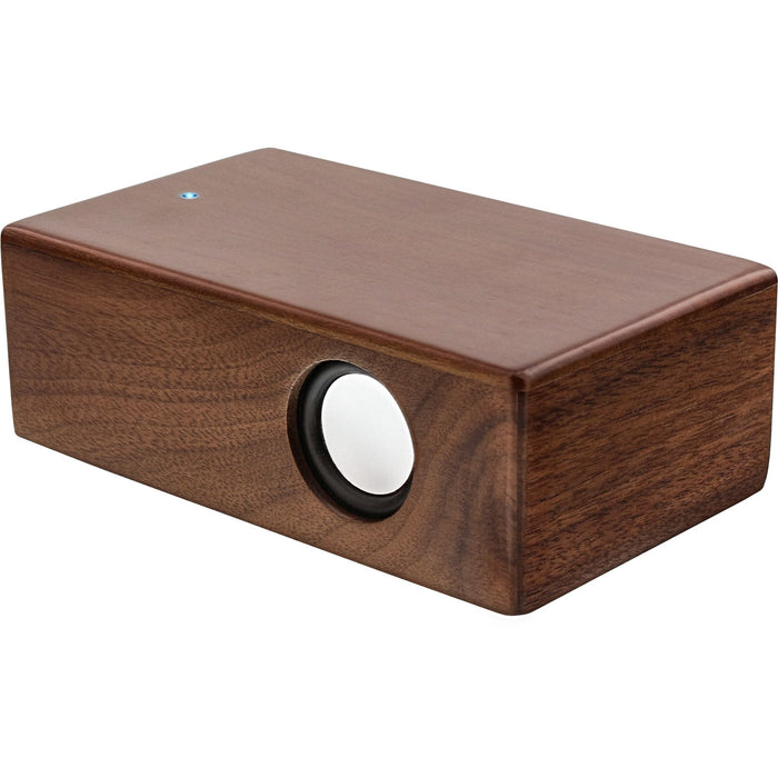 Altavoz Inline "Woodbrick" En Caja De Madera De Nogal Real