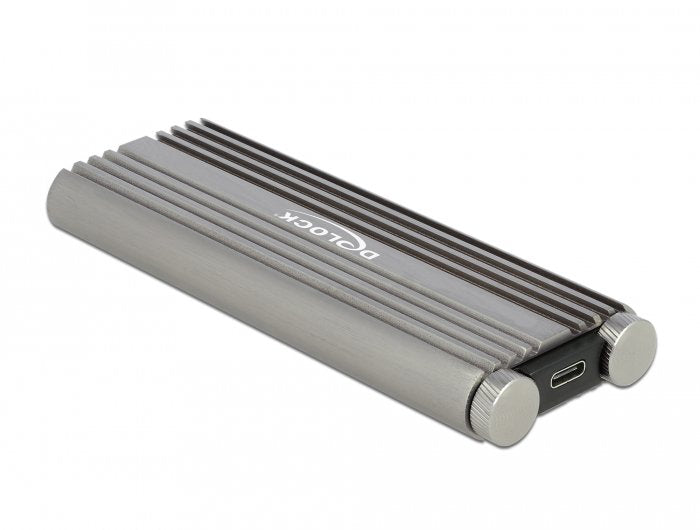 EAN 4043619420018 - DeLOCK 42001 caja para disco duro externo Caja externa para unidad de estado sólido (SSD) Plata imagen 1