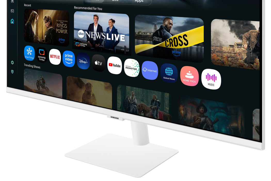 Samsung M7 M70f Pantalla Para Pc 81,3 Cm (32") 3840 X 2160 Pixeles 4k Ultra Hd Led Blanco