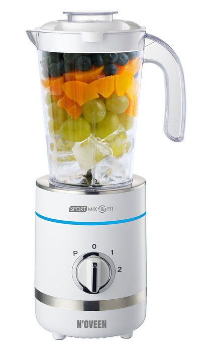 EAN 5902221620706 - Noveen SB2100 X-LINE 0,8 L Batidora de vaso 500 W Blanco imagen 6