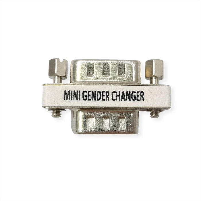 Value Mini Gender Changer, 9pol. Stecker-Stecker