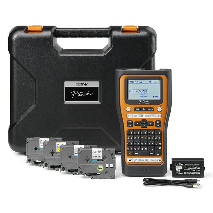 EAN 4977766835725 - Brother PT-E560BTSP impresora de etiquetas Transferencia térmica 180 x 180 DPI 30 mm/s Inalámbrico y alám imagen 7