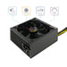 EAN 8433281010307 - TooQ TQAPOLO-700SP unidad de fuente de alimentación 700 W 20+4 pin ATX ATX Negro imagen 2